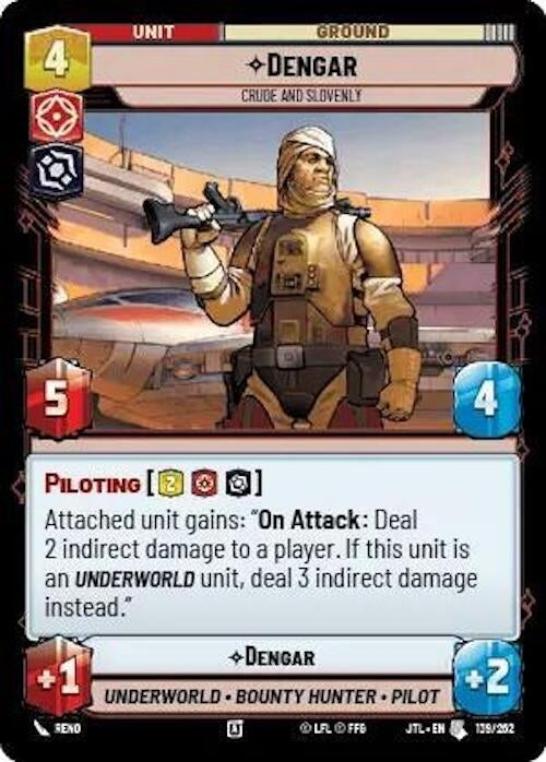 Image for Dengar - Crude and Slovenly (139/257) [JTL]