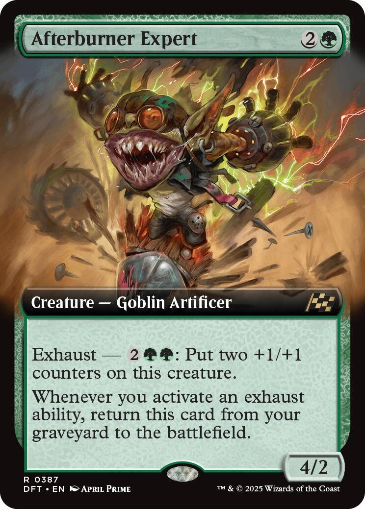 Image for Afterburner Expert (Extended Art) (387) (DFT)