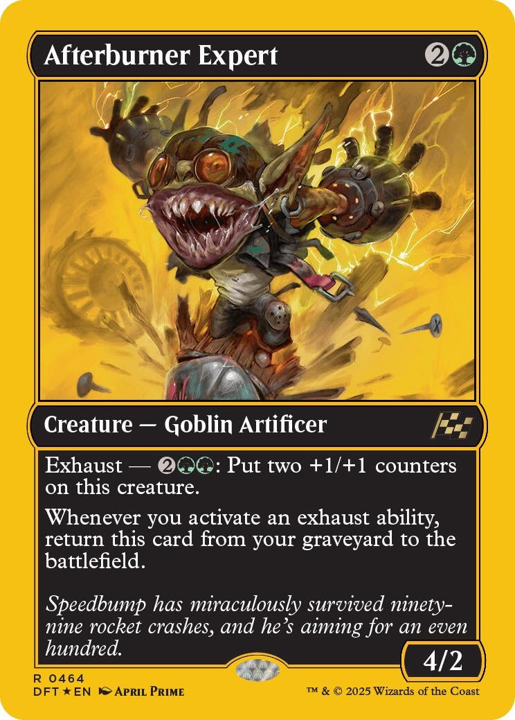 Image for Afterburner Expert (First-Place Foil) (464) (DFT)