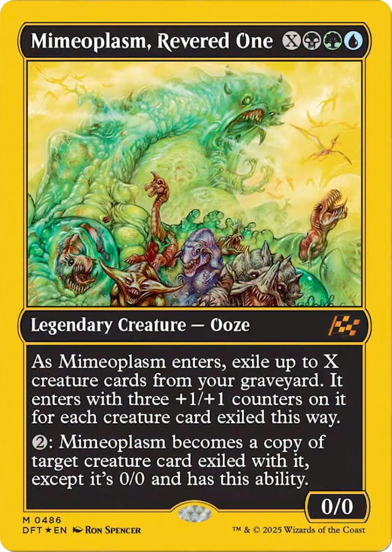 Image for Mimeoplasm, Revered One (First-Place Foil) (486) (DFT)
