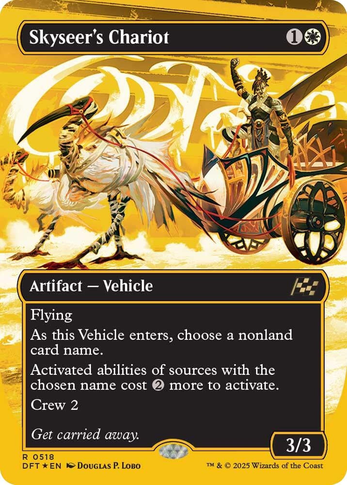 Image for Skyseer's Chariot (Borderless) (First-Place Foil) (518) (DFT)