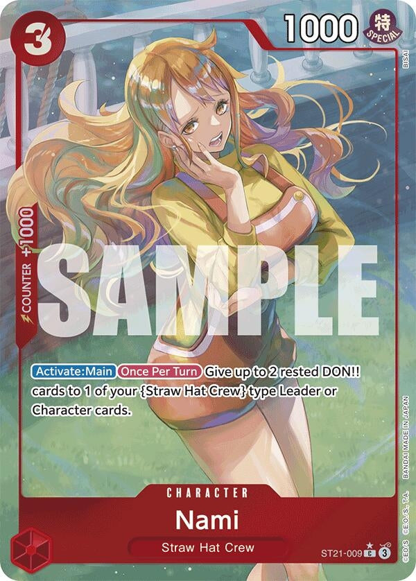 Image for Nami (Parallel) (ST21-009) [Starter Deck EX: Gear 5]
