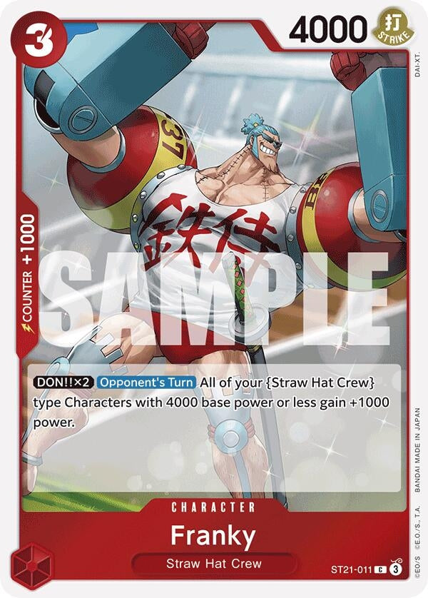 Image for Franky (ST21-011) [Starter Deck EX: Gear 5]