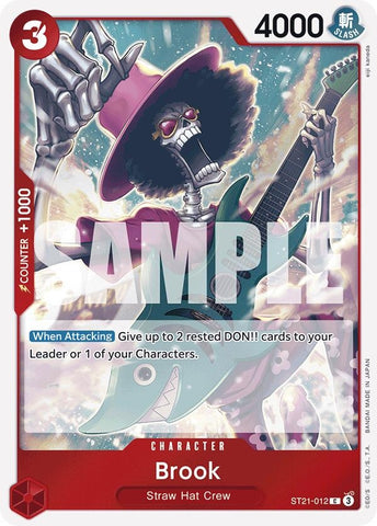 Brook (ST21-012) (Starter Deck EX: Gear 5)