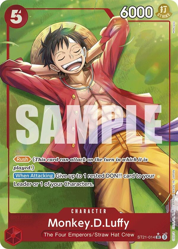Image for Monkey.D.Luffy (014) (Parallel) (ST21-014) [Starter Deck EX: Gear 5]