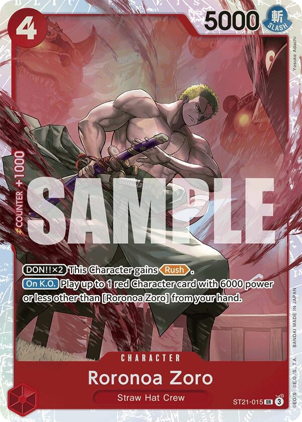 Image for Roronoa Zoro (ST21-015) [Starter Deck EX: Gear 5]