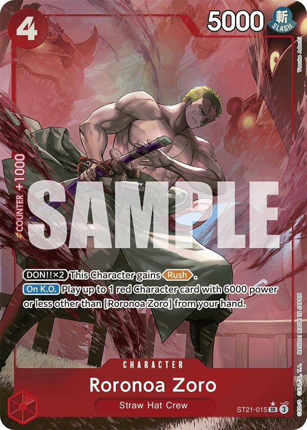 Image for Roronoa Zoro (Parallel) (ST21-015) [Starter Deck EX: Gear 5]