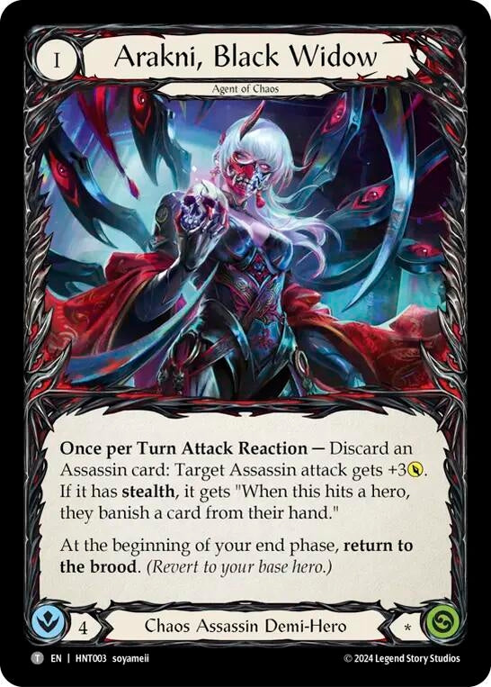 Image for Arakni, Black Widow // Arakni, Funnel Web (HNT003//HNT004)