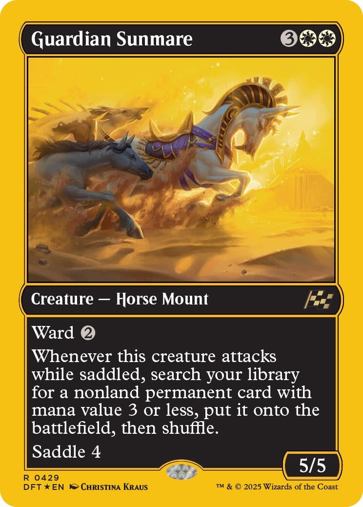 Image for Guardian Sunmare (First-Place Foil) (429) (DFT)