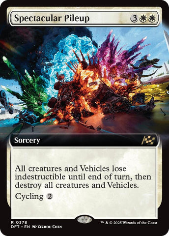 Image for Spectacular Pileup (Extended Art) (378) (DFT)