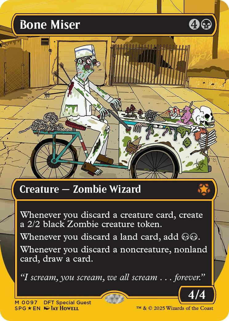 Image for Bone Miser (Borderless) (First-Place Foil) (97) [SPG]
