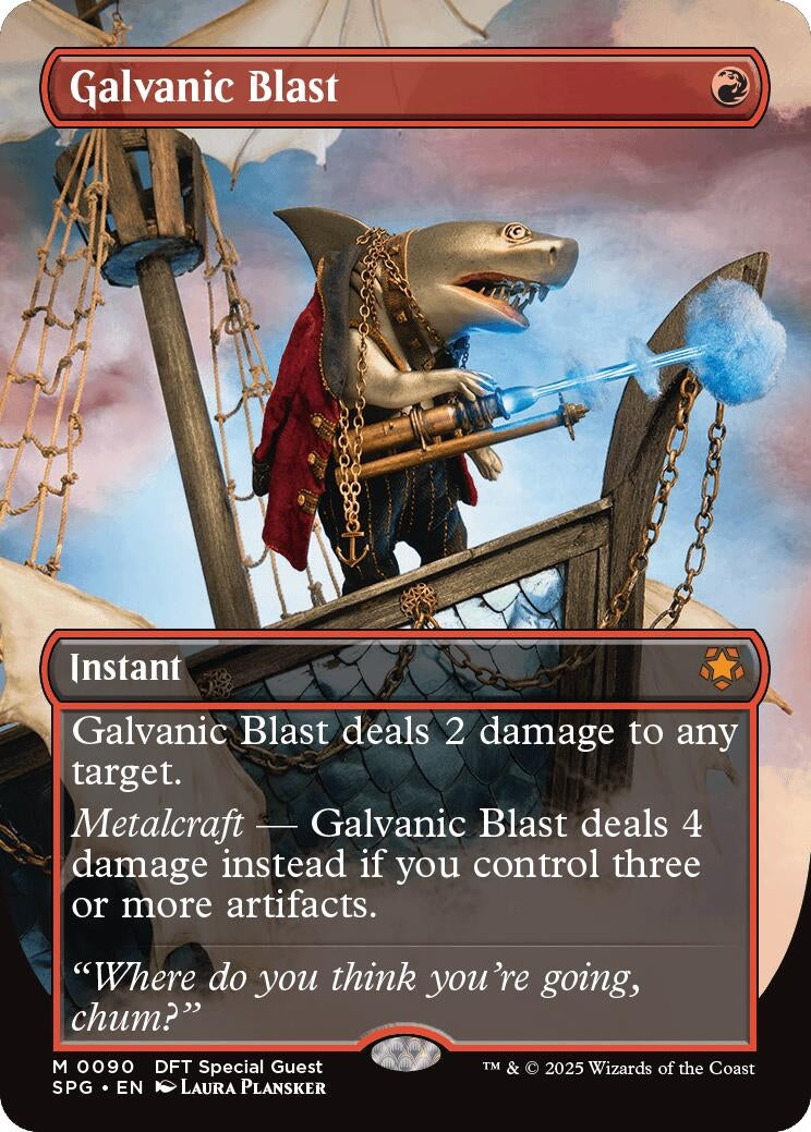 Image for Galvanic Blast (Borderless) (90) [SPG]