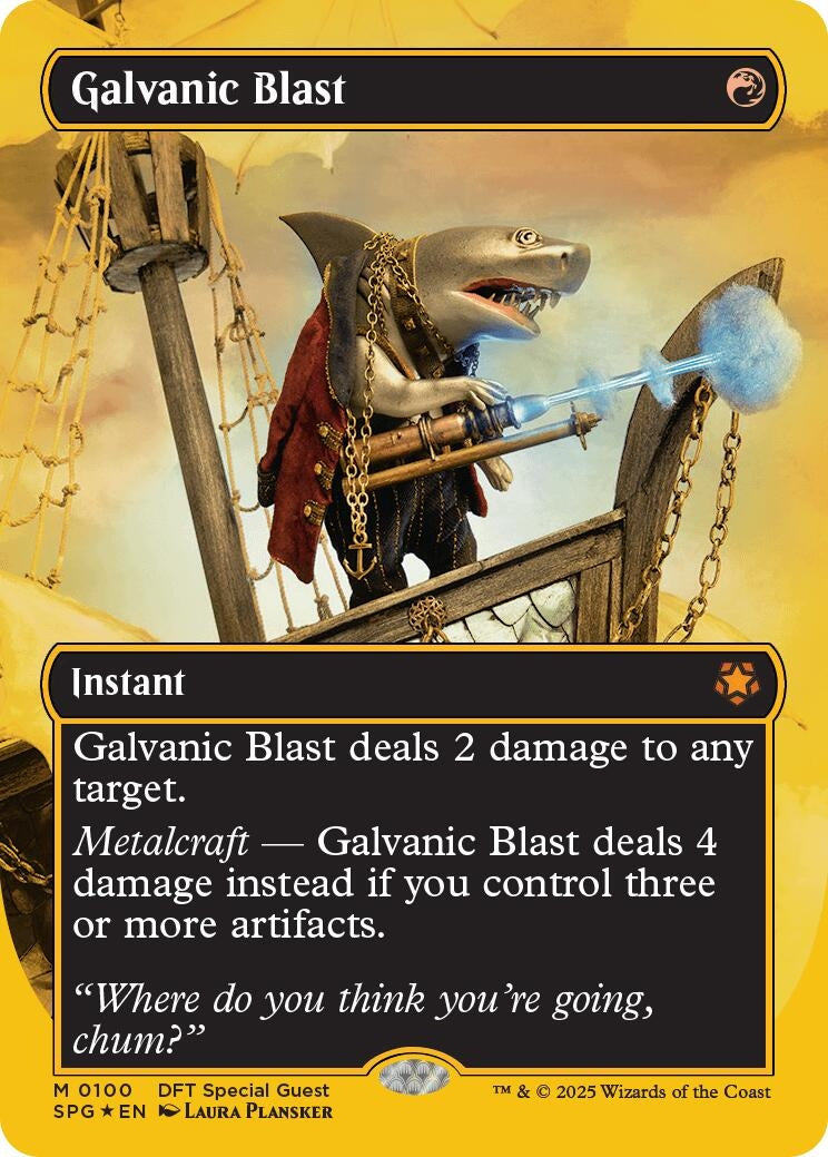 Image for Galvanic Blast (Borderless) (First-Place Foil) (10) [SPG]