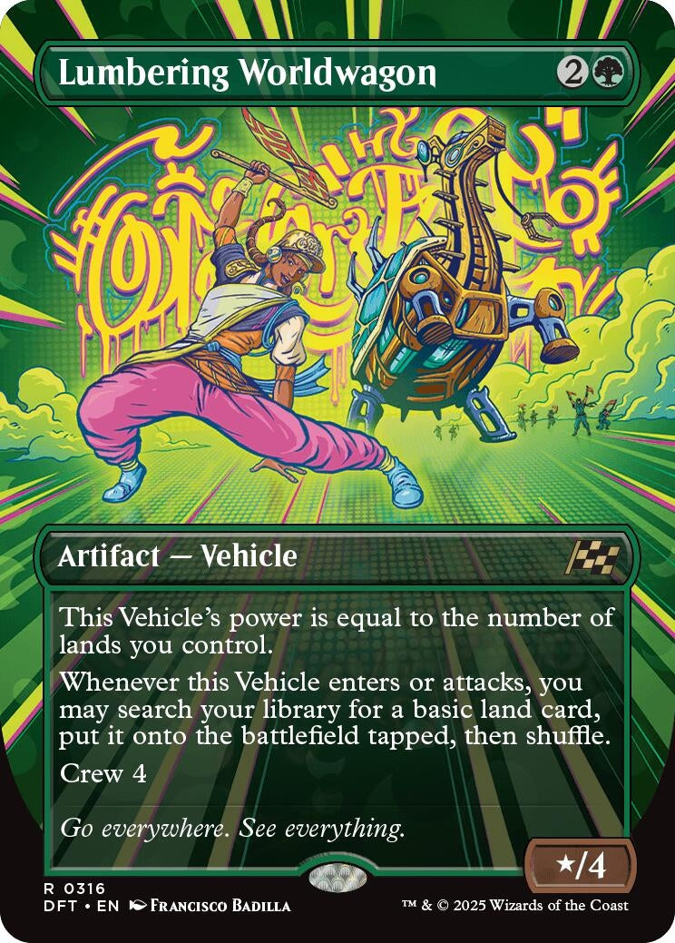 Image for Lumbering Worldwagon (Borderless) (316) (DFT)
