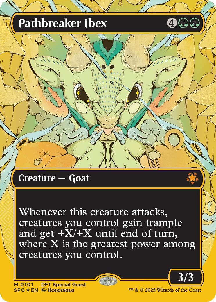 Image for Pathbreaker Ibex (Borderless) (First-Place Foil) (101) [SPG]