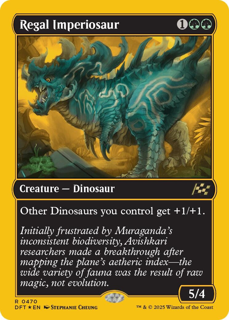 Image for Regal Imperiosaur (First-Place Foil) (470) (DFT)