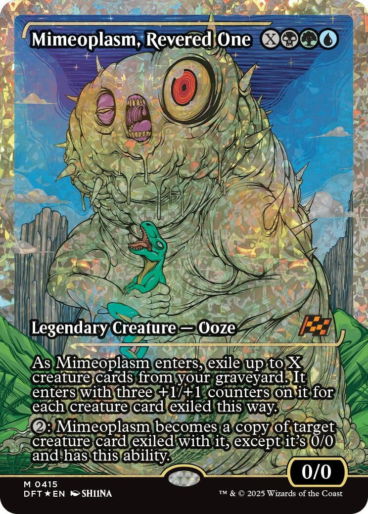Image for Mimeoplasm, Revered One (Showcase) (Fracture Foil) (415) (DFT)