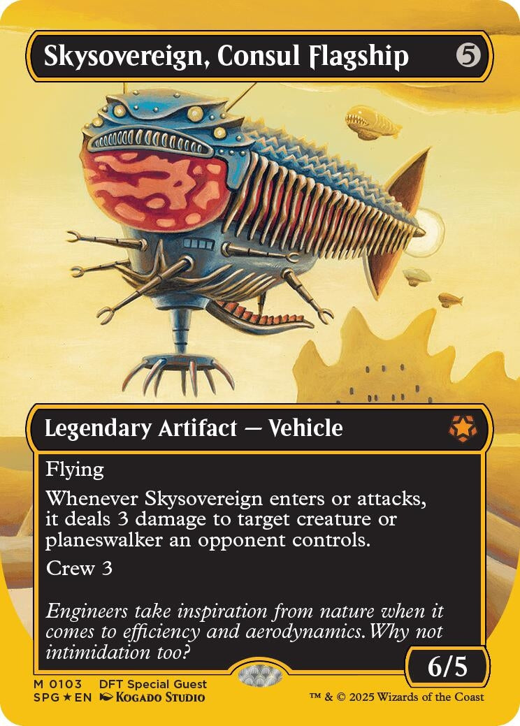 Image for Skysovereign, Consul Flagship (First-Place Foil) (103) [SPG]