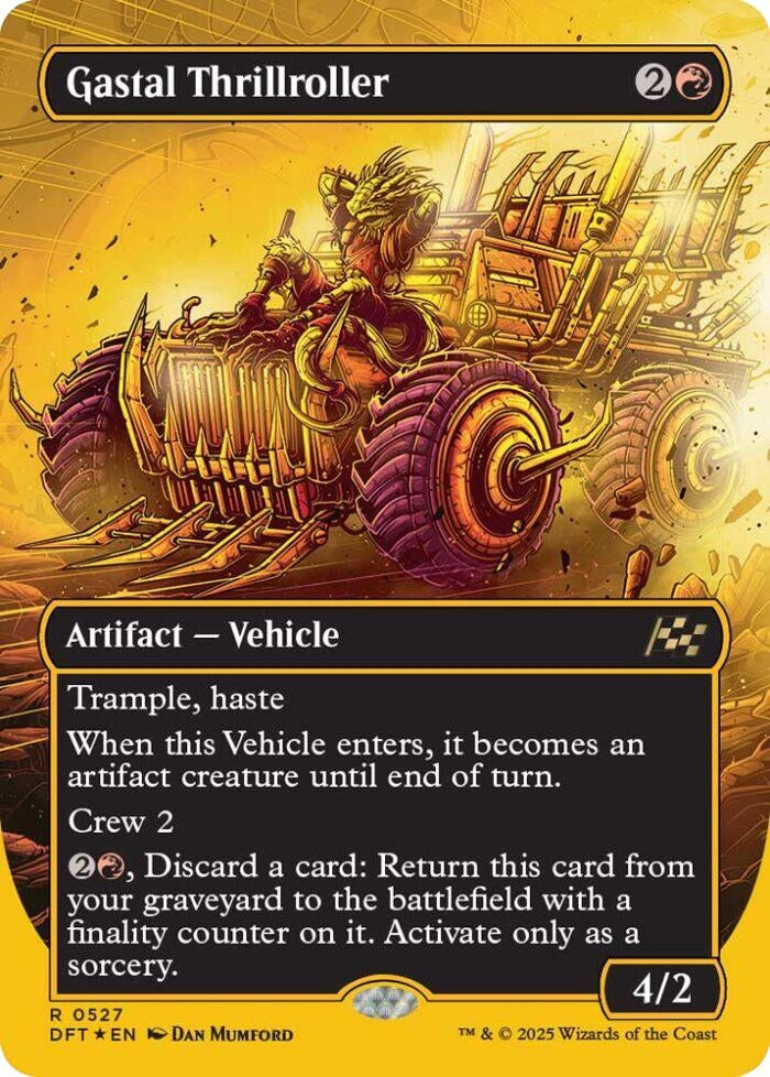 Image for Gastal Thrillroller (Borderless) (First-Place Foil) (527) (DFT)