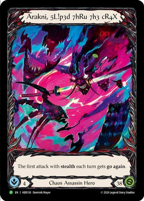 Image for Arakni, 5L!p3d 7hRu 73h cR4X (Extended Art) (HER130) (PR)