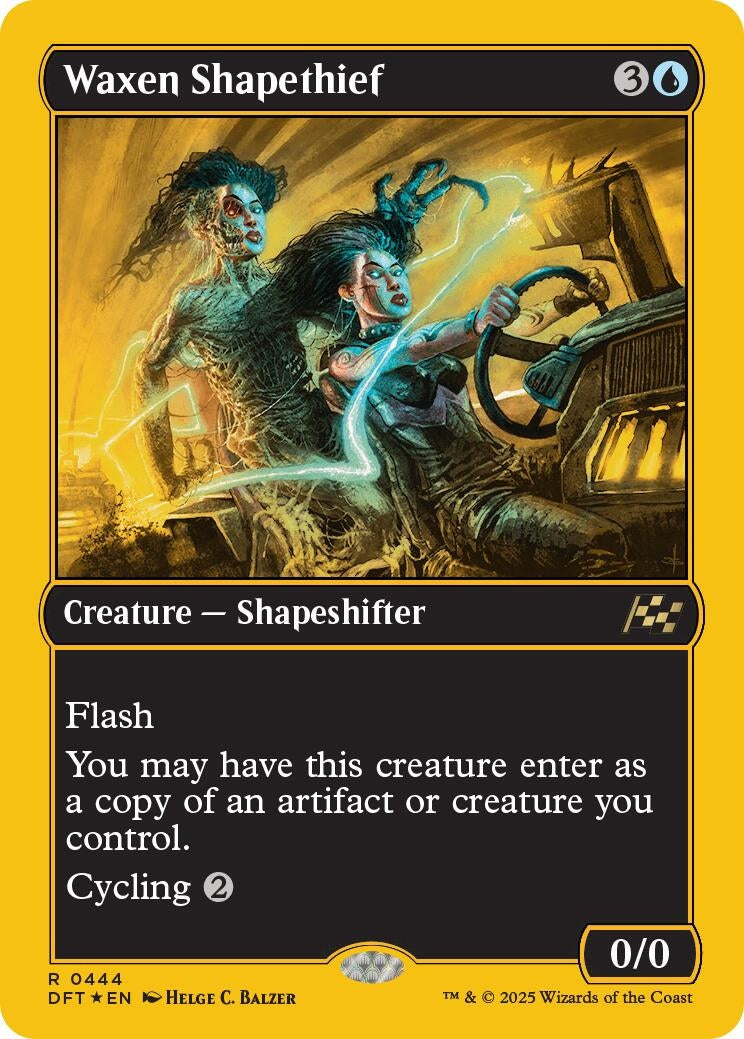 Image for Waxen Shapethief (First-Place Foil) (444) (DFT)