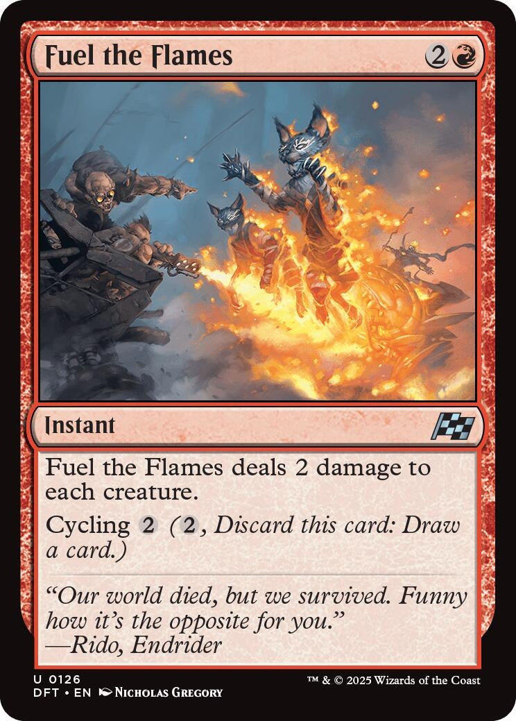 Image for Fuel the Flames (126) (DFT)