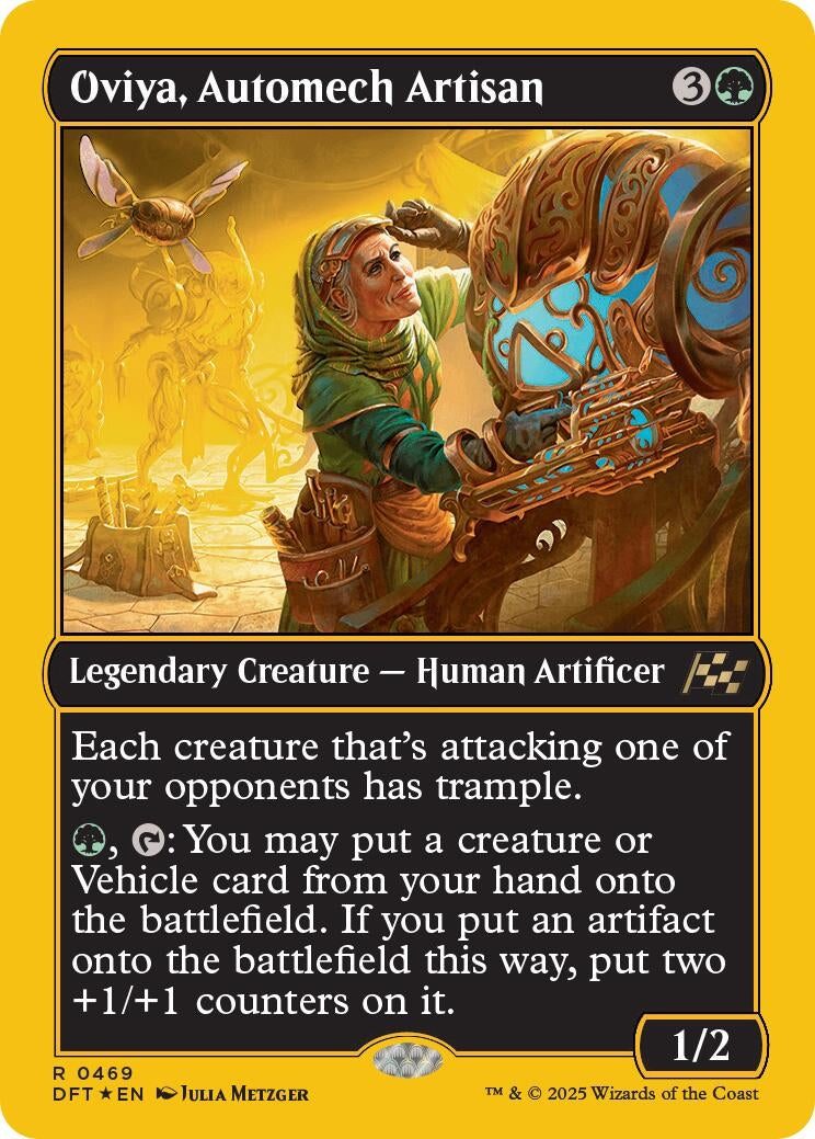 Image for Oviya, Automech Artisan (First-Place Foil) (469) (DFT)