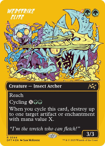 Image for Webstrike Elite (Borderless) (First-Place Foil) (455) (DFT)