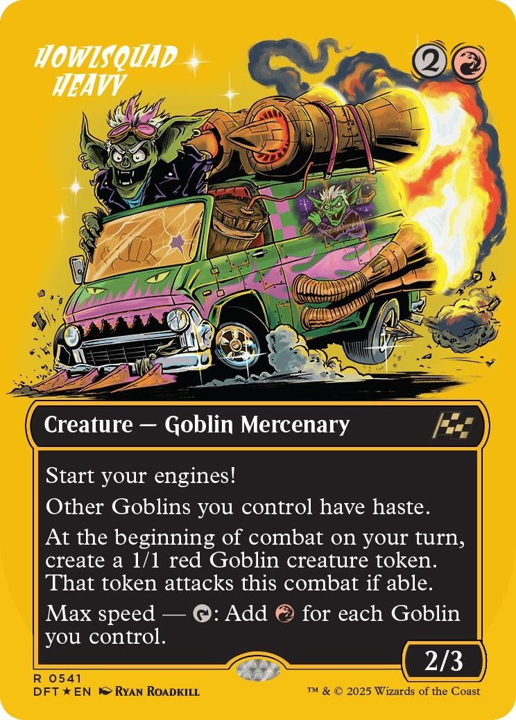Image for Howlsquad Heavy (Borderless) (First-Place Foil) (541) (DFT)
