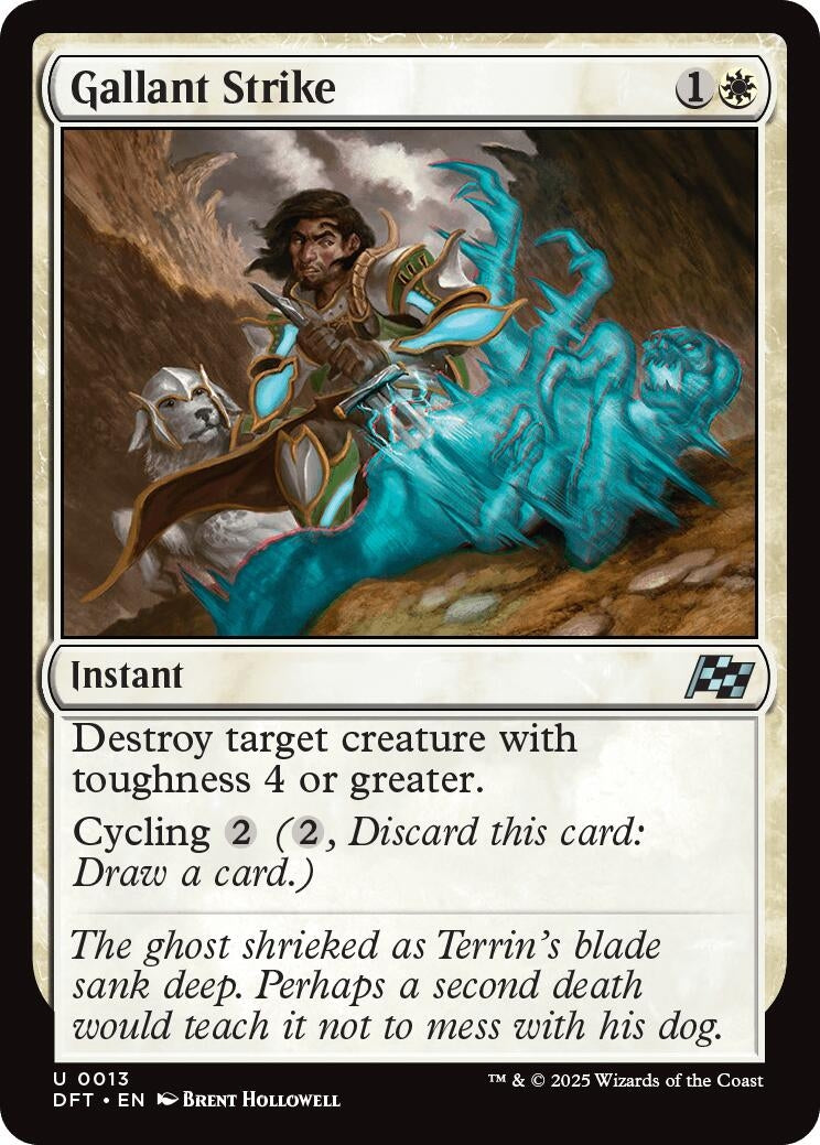 Image for Gallant Strike (13) (DFT)