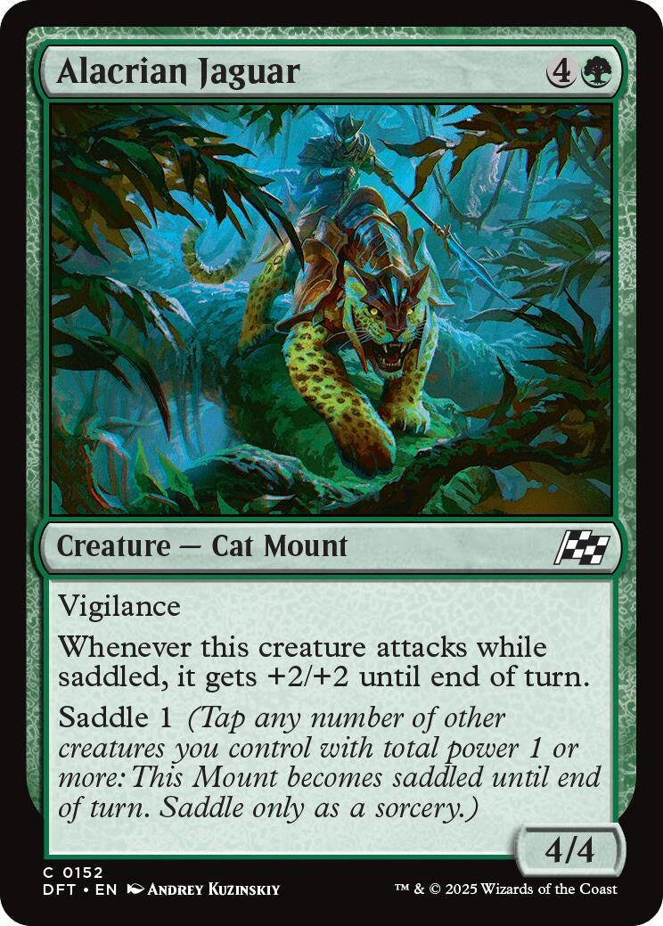 Image for Alacrian Jaguar (152) (DFT)