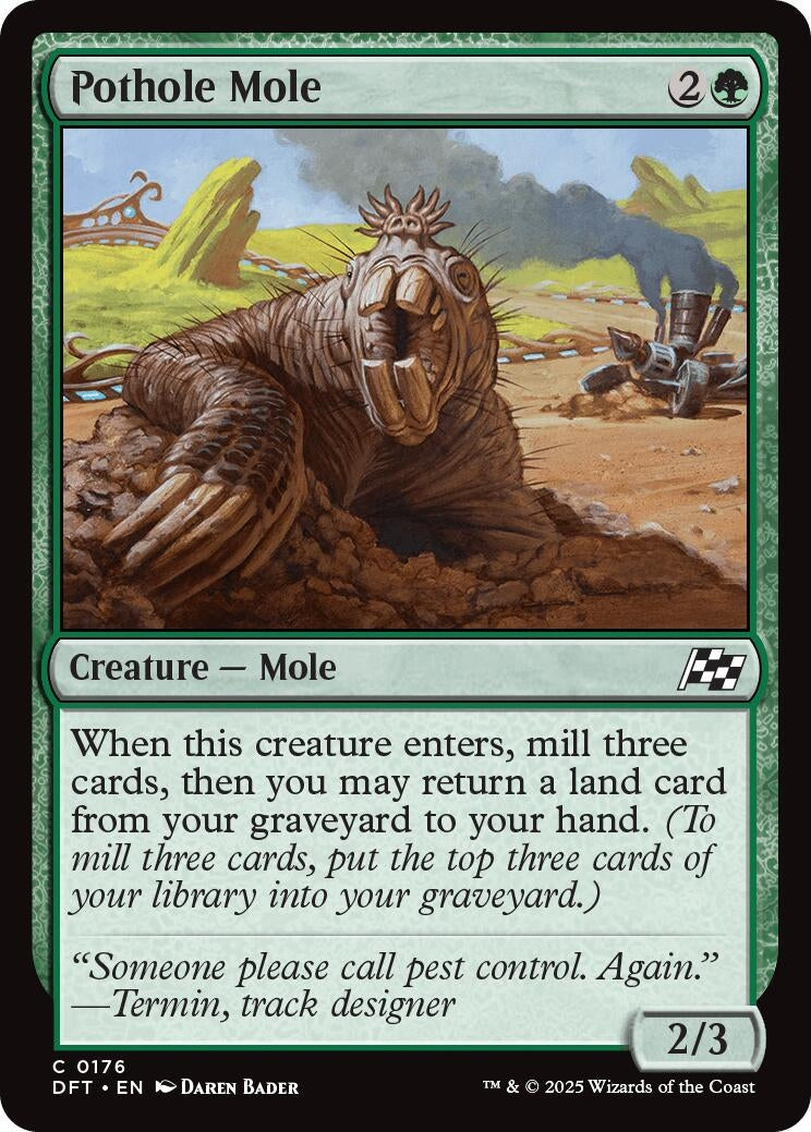 Image for Pothole Mole (176) (DFT)