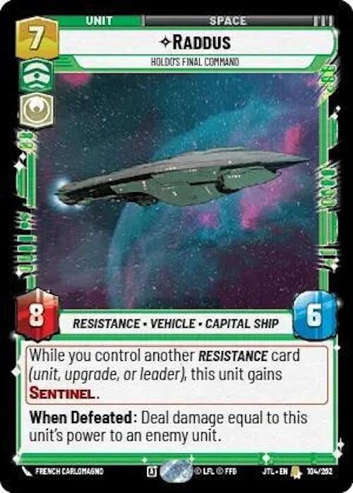 Image for Raddus - Holdo's Final Command (104/257) [JTL]