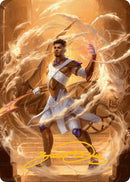Image for Basri, Tomorrow's Champion Art Card (Gold-Stamped Signature) (9) [AADFT]