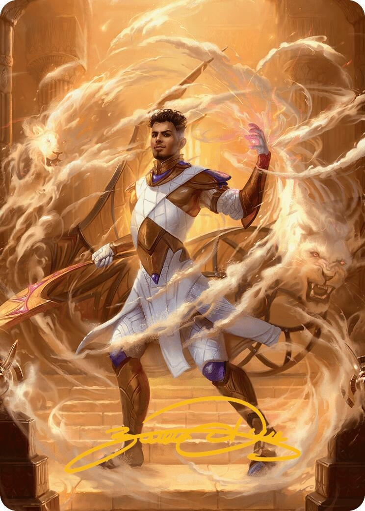 Image for Basri, Tomorrow's Champion Art Card (Gold-Stamped Signature) (9) [AADFT]