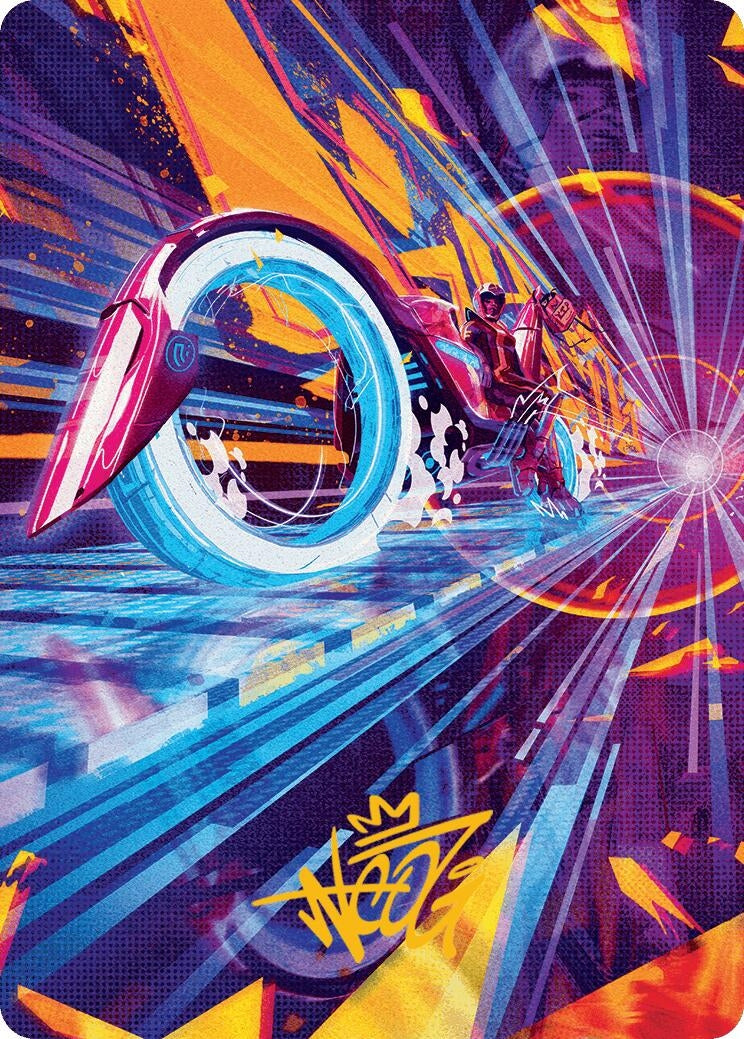 Image for Spotcycle Scouter Art Card (Gold-Stamped Signature) (37) [AADFT]