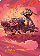 Image for Burner Rocket Art Card (Gold-Stamped Signature) (41) [AADFT]