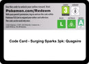 Image for Code Card - Surging Sparks 3 Pack Blister [Quagsire] (Miscellaneous Cards & Products) - Pokemon