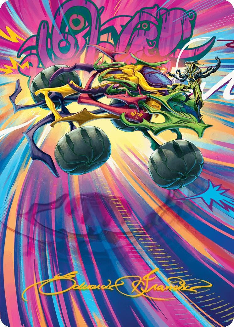 Image for Thunderous Velocipede Art Card (Gold-Stamped Signature) (43) [AADFT]