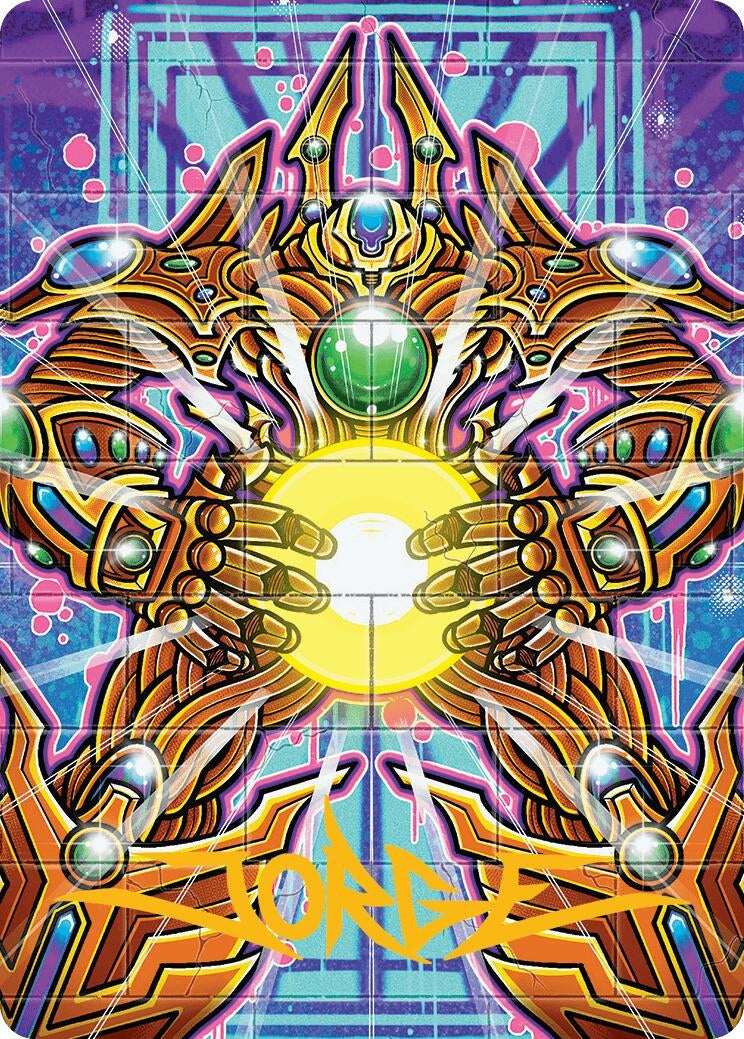Image for Brightglass Gearhulk Art Card (Gold-Stamped Signature) (53) [AADFT]