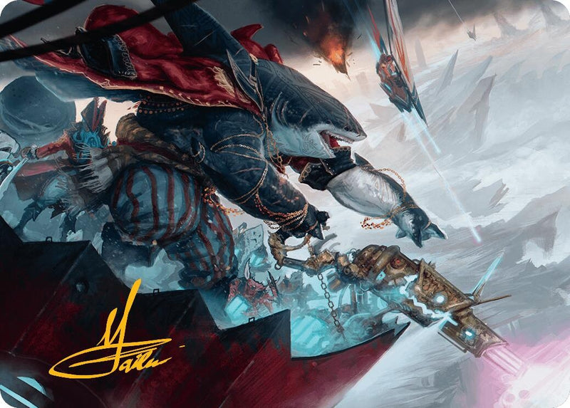 Image for Captain Howler, Sea Scourge Art Card (16/54) (Gold-Stamped Signature) (16) [AADFT]