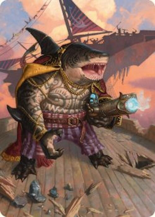 Image for Captain Howler, Sea Scourge Art Card (4/54) (4) [AADFT]