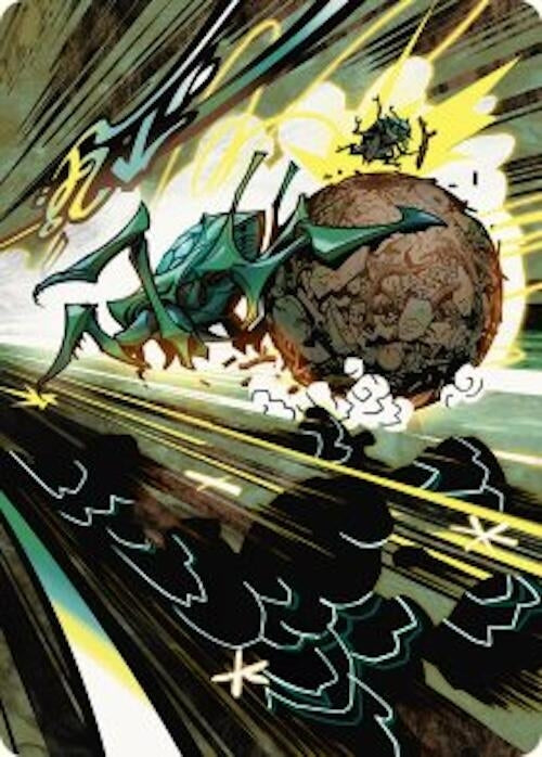 Image for Debris Beetle Art Card (45) [AADFT]