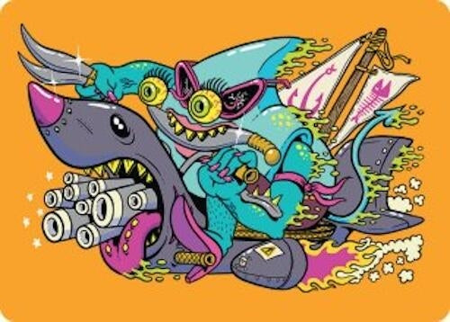Image for Fearless Swashbuckler Art Card (51) [AADFT]