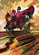 Image for Rocketeer Boostbuggy Art Card (Gold-Stamped Signature) (49) [AADFT]