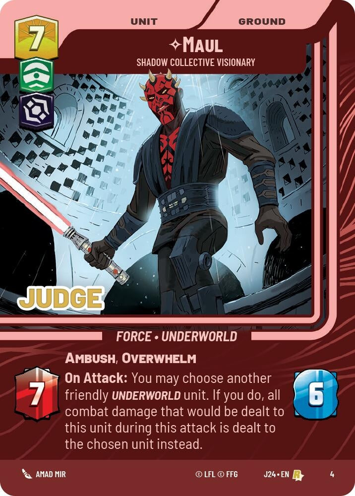Image for Maul - Shadow Collective Visionary (4) [JDG]