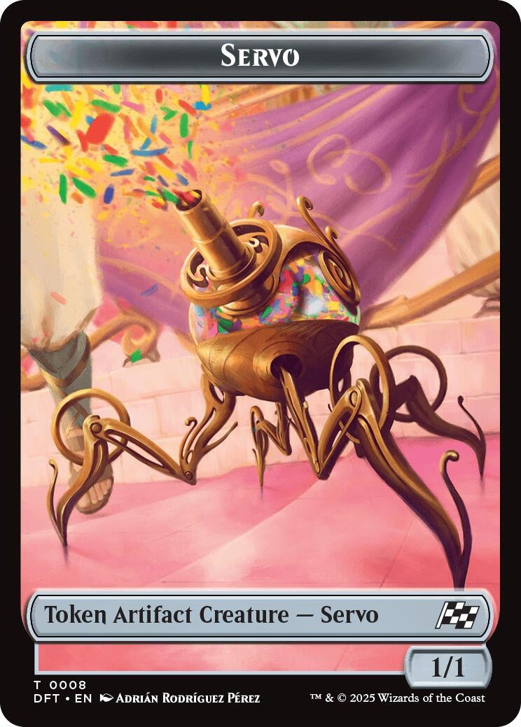 Image for Servo // Thopter (0009) Double-Sided Token (8 // 9) (DFT)