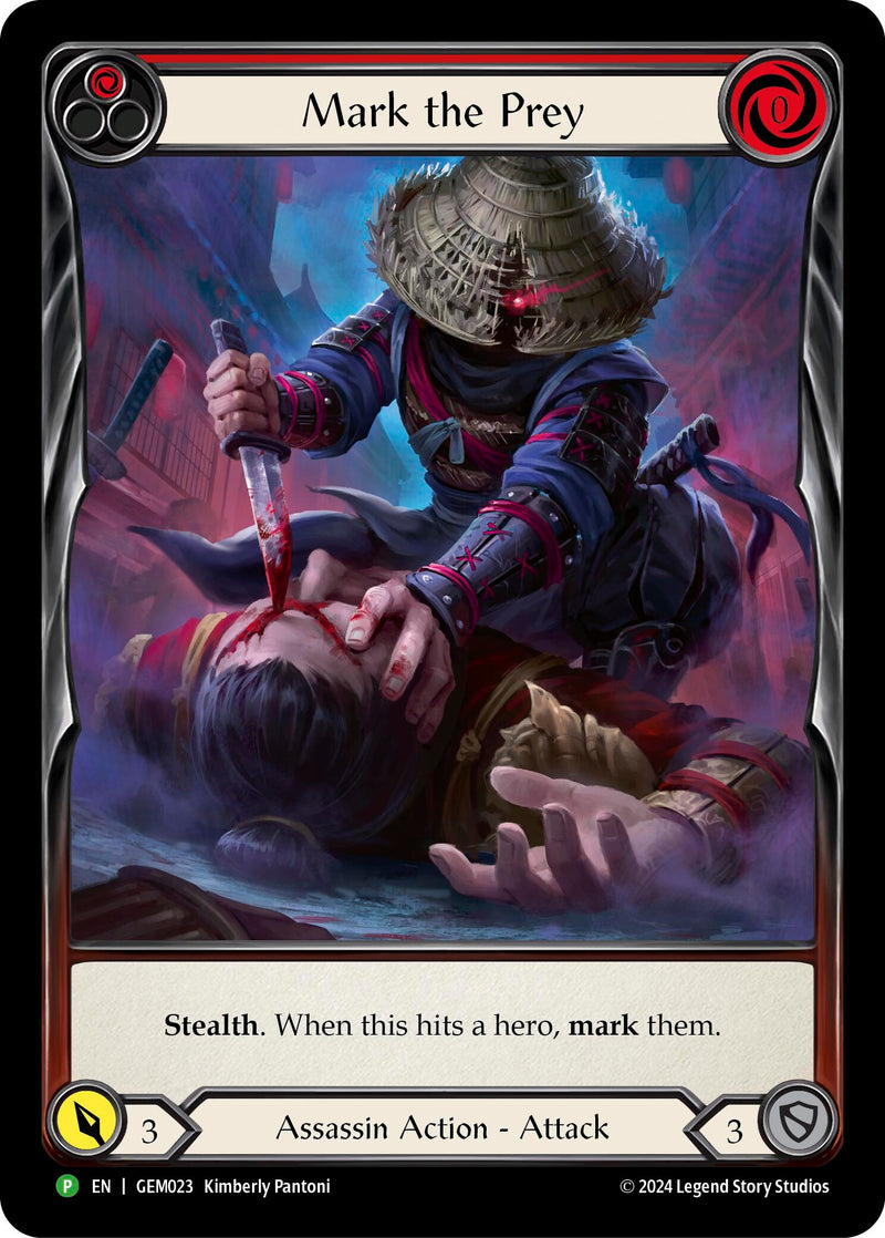 Image for Mark the Prey (Red) (GEM023) [GEM]