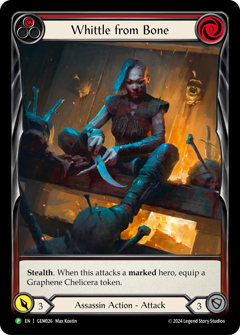 Image for Whittle from Bone (Red) (GEM026) [GEM]