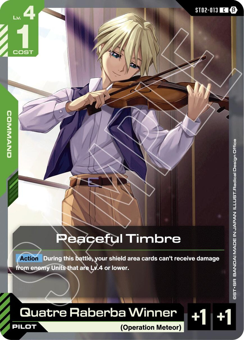 Image for Peaceful Timbre (ST02-013) [GD01_b]